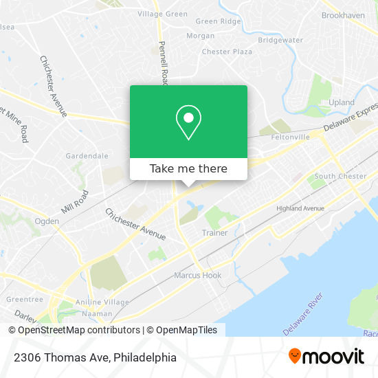 Mapa de 2306 Thomas Ave