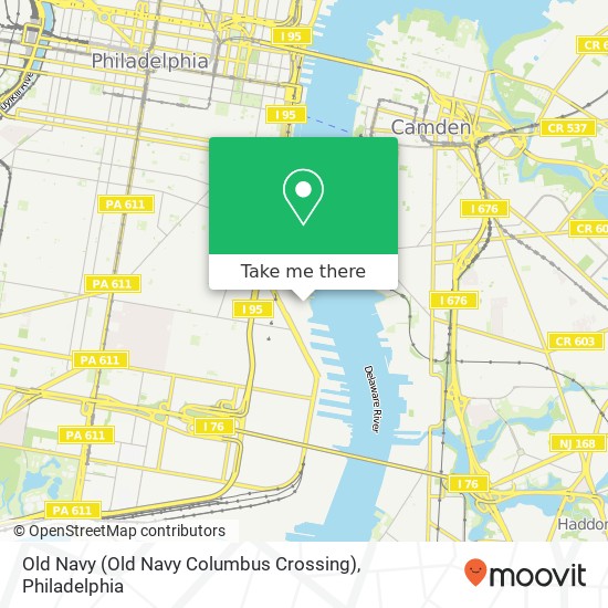 Old Navy (Old Navy Columbus Crossing) map