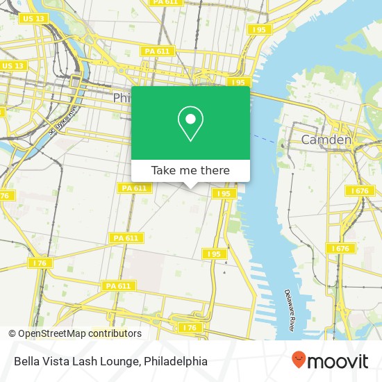 Bella Vista Lash Lounge map