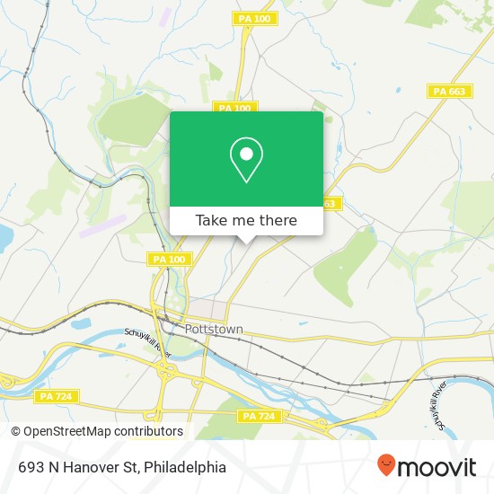 693 N Hanover St map