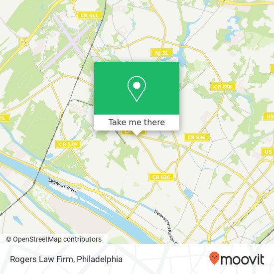 Rogers Law Firm map
