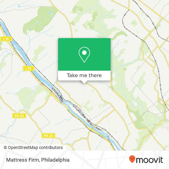 Mattress Firm map