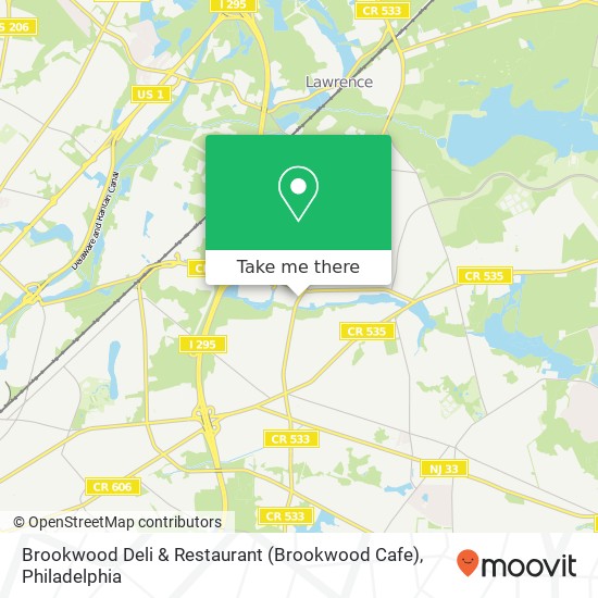 Brookwood Deli & Restaurant (Brookwood Cafe) map