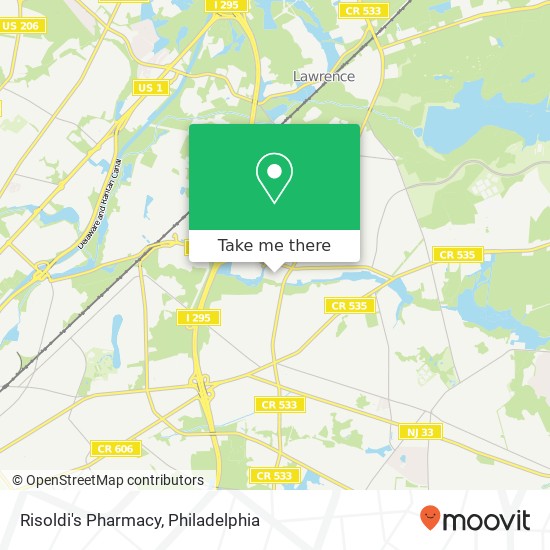 Mapa de Risoldi's Pharmacy