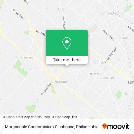 Morgandale Condominium Clubhouse map