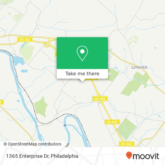 Mapa de 1365 Enterprise Dr