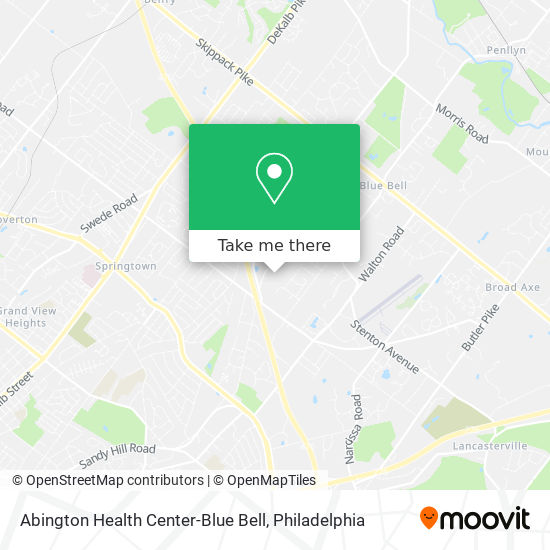 Mapa de Abington Health Center-Blue Bell
