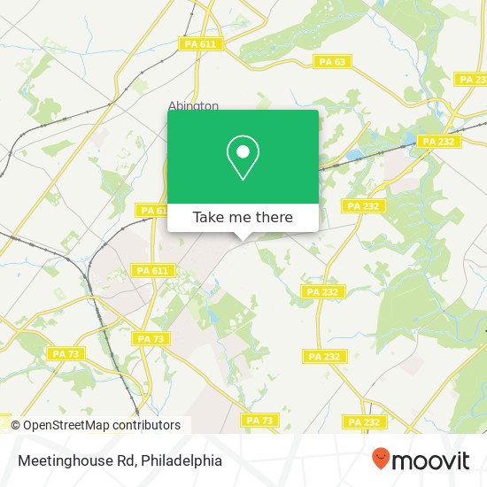 Mapa de Meetinghouse Rd