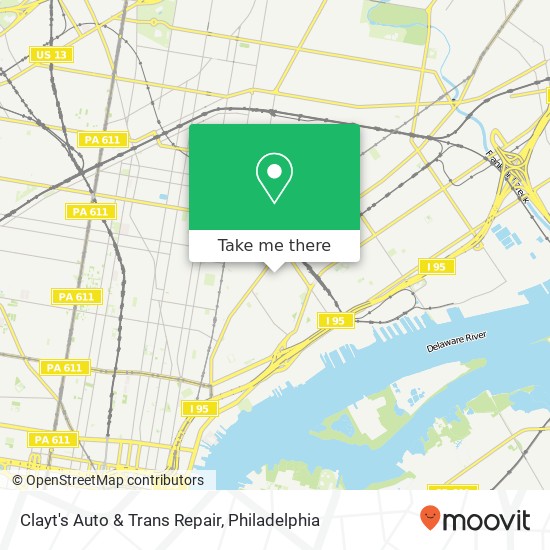Clayt's Auto & Trans Repair map