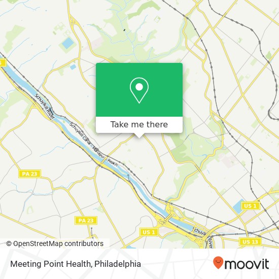 Meeting Point Health map