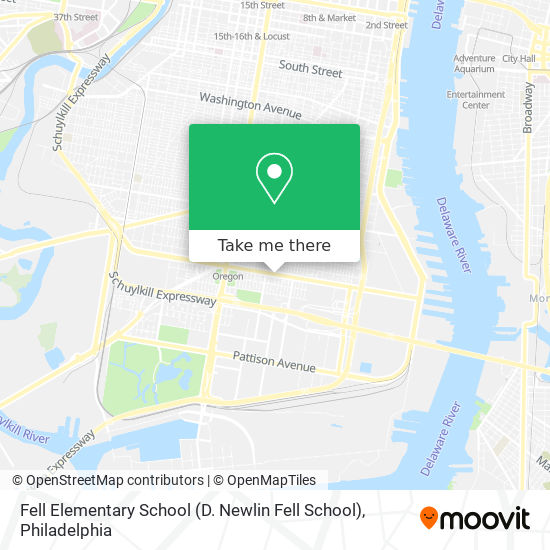 Mapa de Fell Elementary School (D. Newlin Fell School)