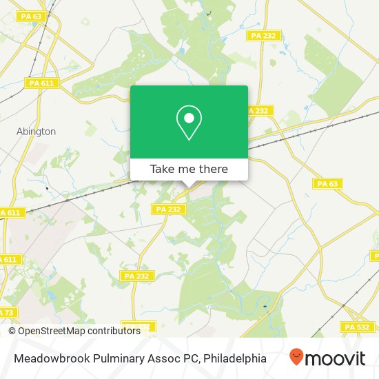 Mapa de Meadowbrook Pulminary Assoc PC