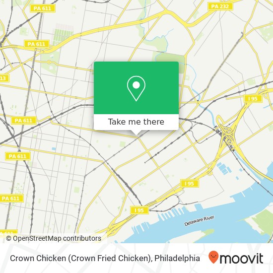 Crown Chicken (Crown Fried Chicken) map