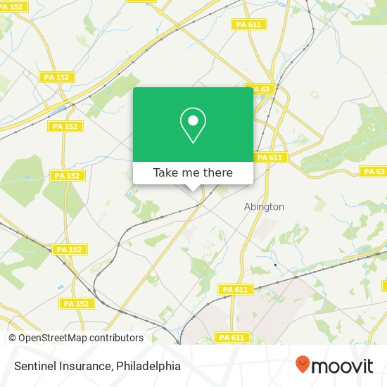 Sentinel Insurance map