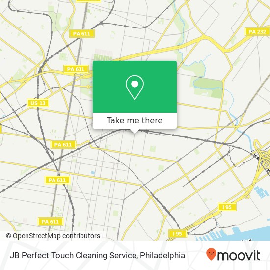 JB Perfect Touch Cleaning Service map