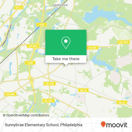 Mapa de Sunnybrae Elementary School