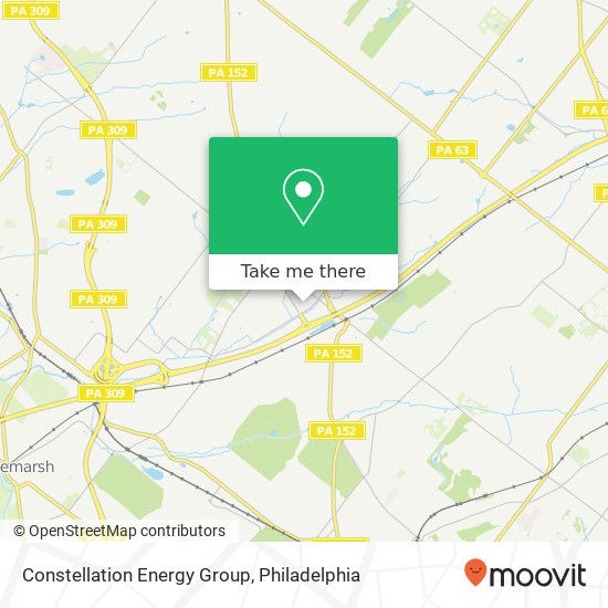 Constellation Energy Group map