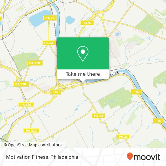 Mapa de Motivation Fitness