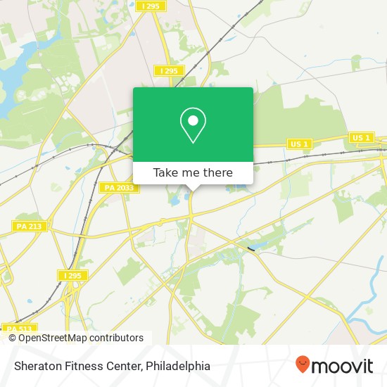 Mapa de Sheraton Fitness Center