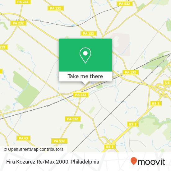 Fira Kozarez-Re/Max 2000 map