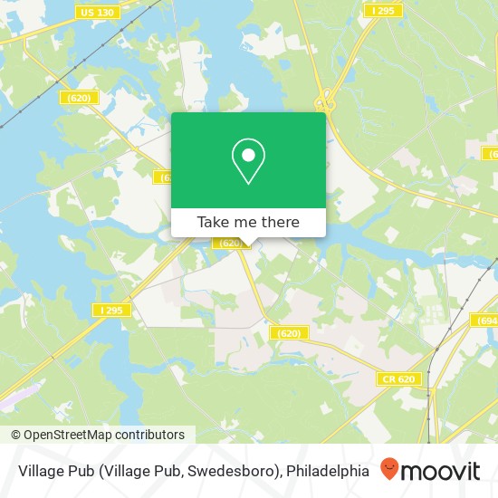 Mapa de Village Pub (Village Pub, Swedesboro)