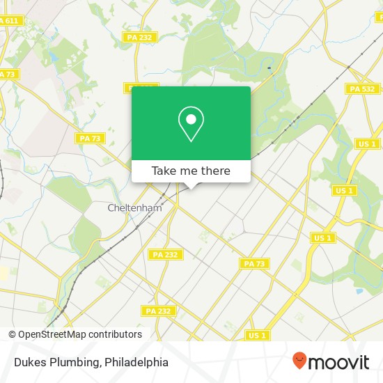 Dukes Plumbing map