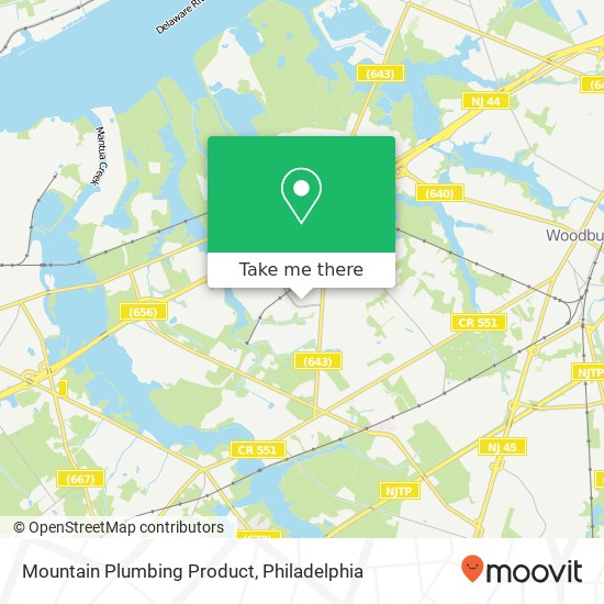 Mountain Plumbing Product map