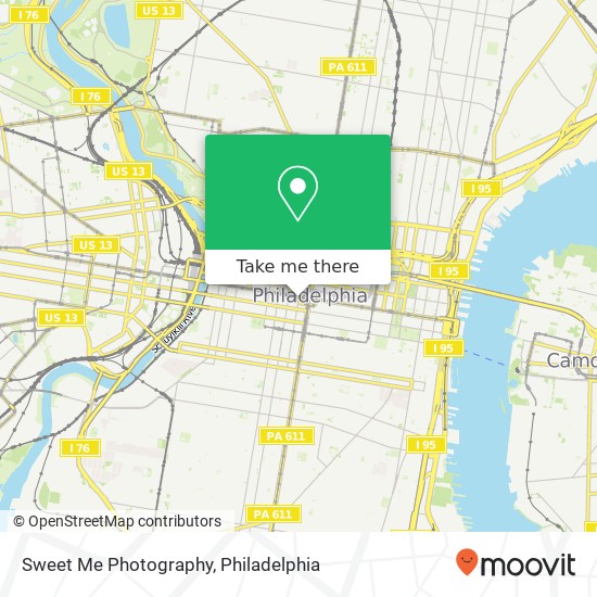 Sweet Me Photography map