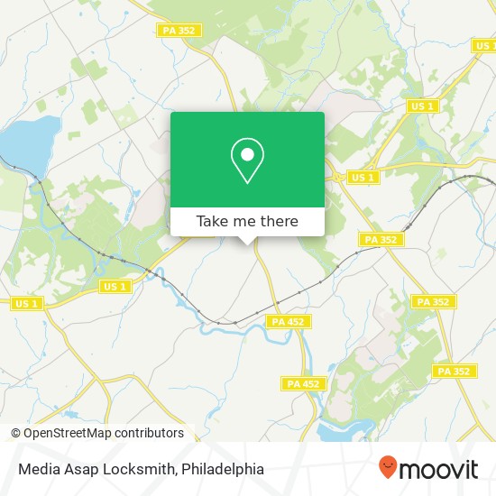 Media Asap Locksmith map