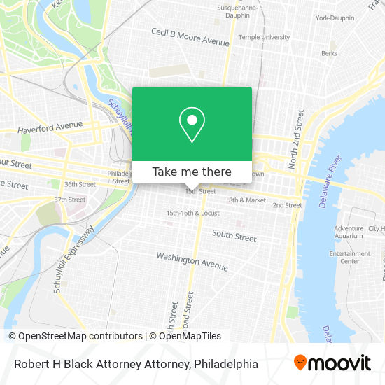Mapa de Robert H Black Attorney Attorney