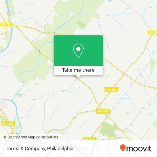 Torrisi & Company map
