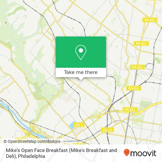 Mike's Open Face Breakfast (Mike's Breakfast and Deli) map