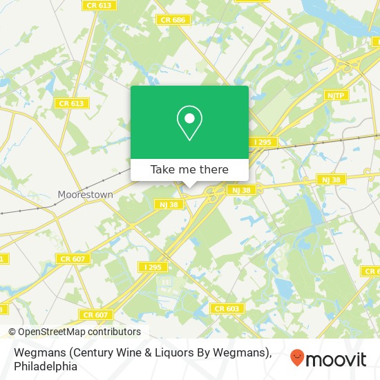 Wegmans (Century Wine & Liquors By Wegmans) map