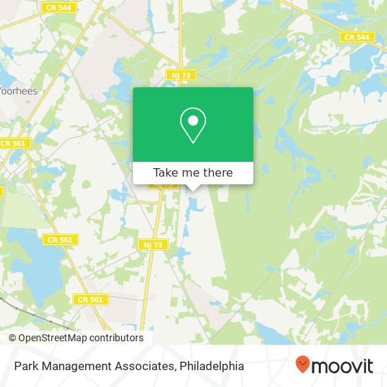 Park Management Associates map