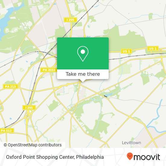 Mapa de Oxford Point Shopping Center