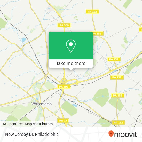 New Jersey Dr map