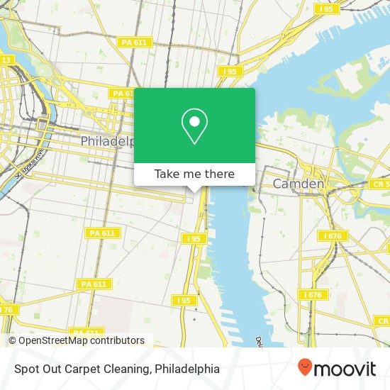 Spot Out Carpet Cleaning map