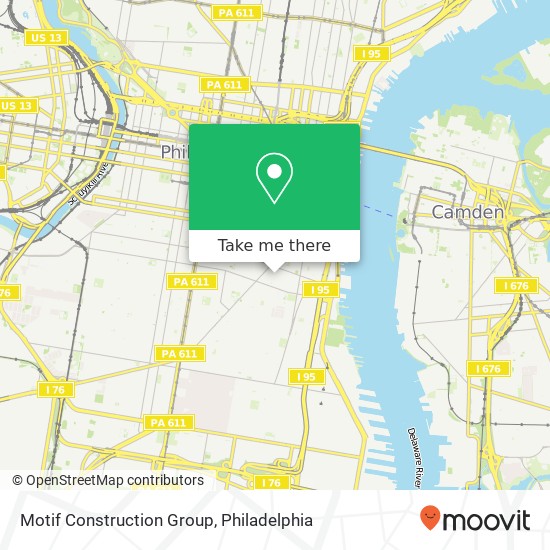 Mapa de Motif Construction Group