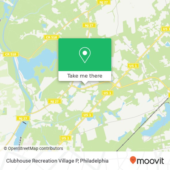 Mapa de Clubhouse Recreation Village P