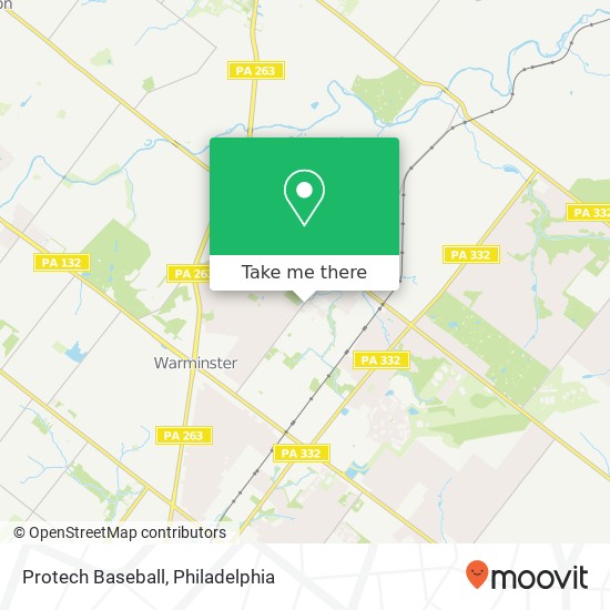 Protech Baseball map