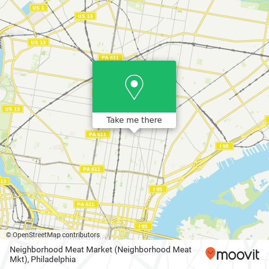 Neighborhood Meat Market (Neighborhood Meat Mkt) map
