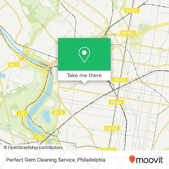 Perfect Gem Cleaning Service map