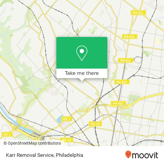 Mapa de Karr Removal Service