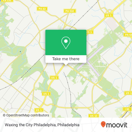 Waxing the City Philadelphia map