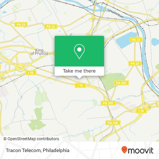 Tracon Telecom map