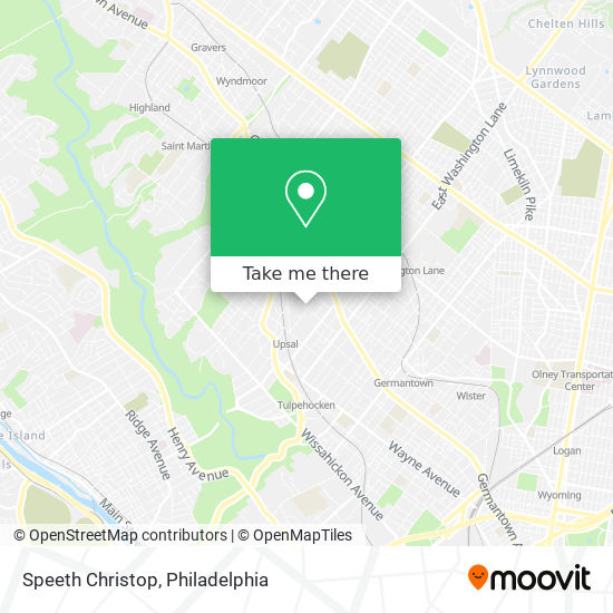 Speeth Christop map