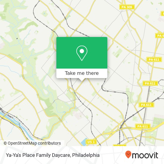 Ya-Ya's Place Family Daycare map