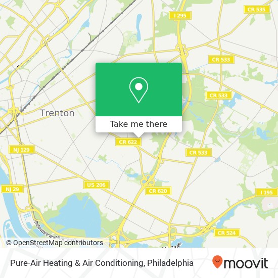 Pure-Air Heating & Air Conditioning map