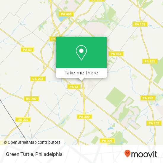 Mapa de Green Turtle