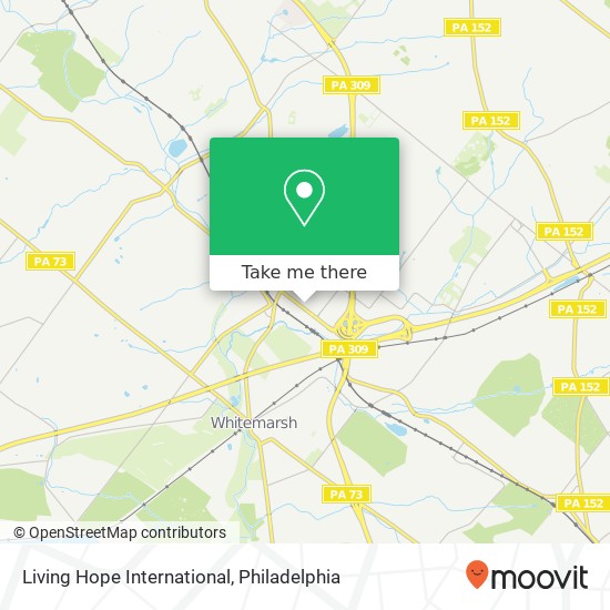 Mapa de Living Hope International